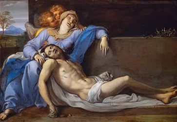 Pietà with Two Angels